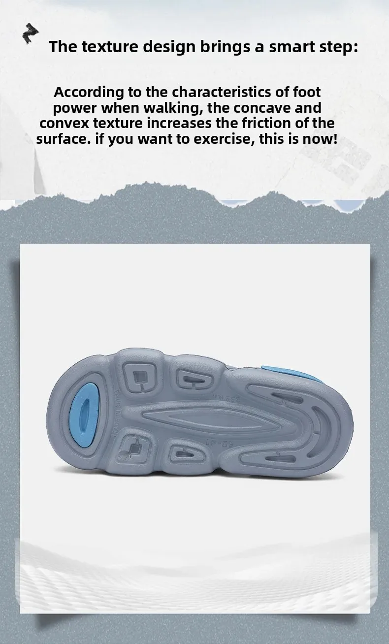 Breathable Thick Heel Slippers Non-Slip Soft EVA Footwear