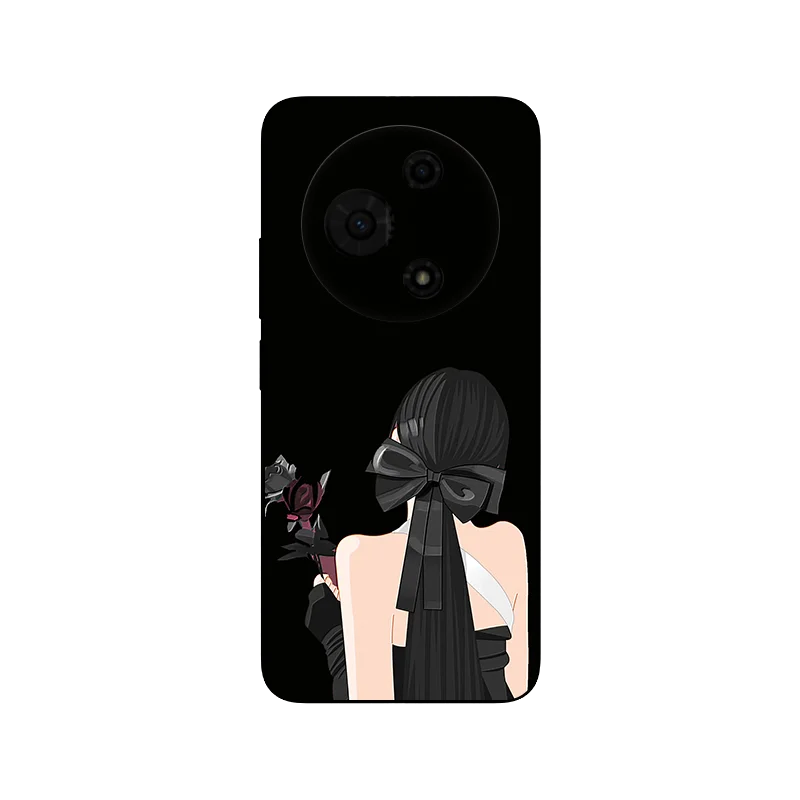 Leopard Panda Soft Silicone Phone Case - Protective Back Cover