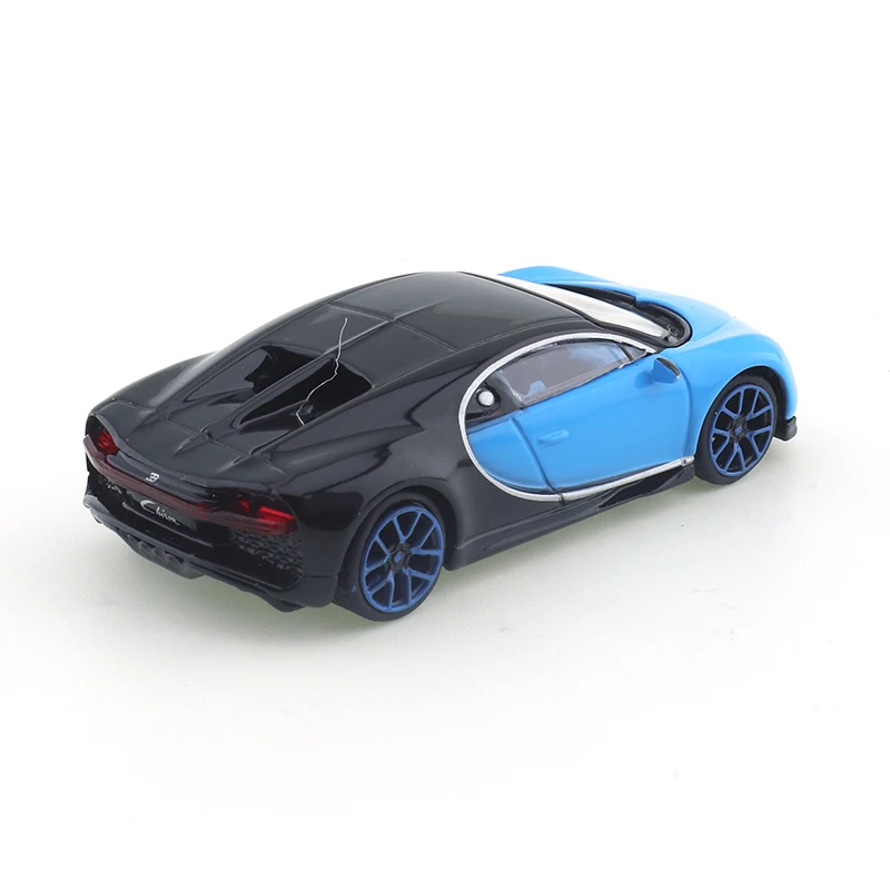 JKM 1/64 Bugatti Chiron Sports Car Alloy Toys Motor Vehicle Diecast Metal Model Kids Xmas Gift Toys for Boys 3