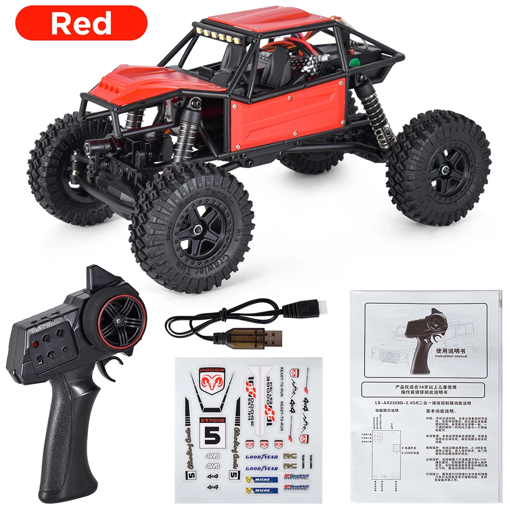 AUSTARHOBBY  1/18 RC Crawler AX-8561 4WD Rock Sheep Climbing Car 2.4G for Kids Adults 3