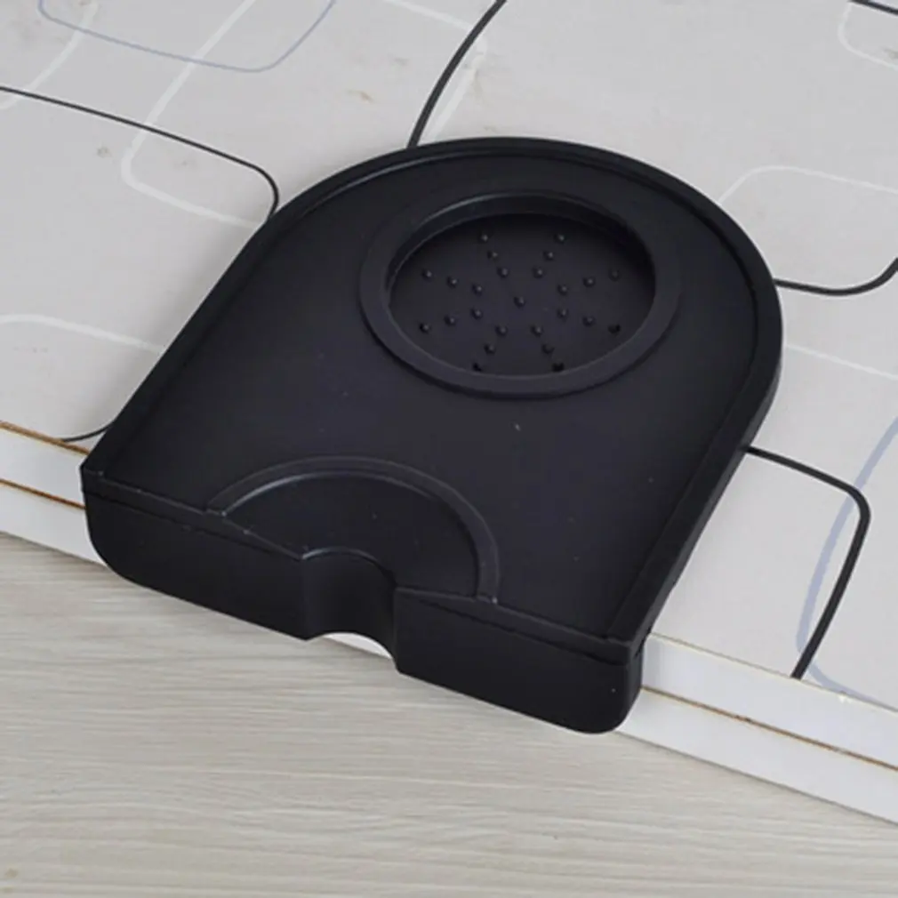 Description Picture 4 of itemAnti-skid Coffee Tamper Mat Espresso Coffee Pad Coffee Tamping Holder Tampers Rubber Corner Pad Silicone Coffeeware Tamper Mat