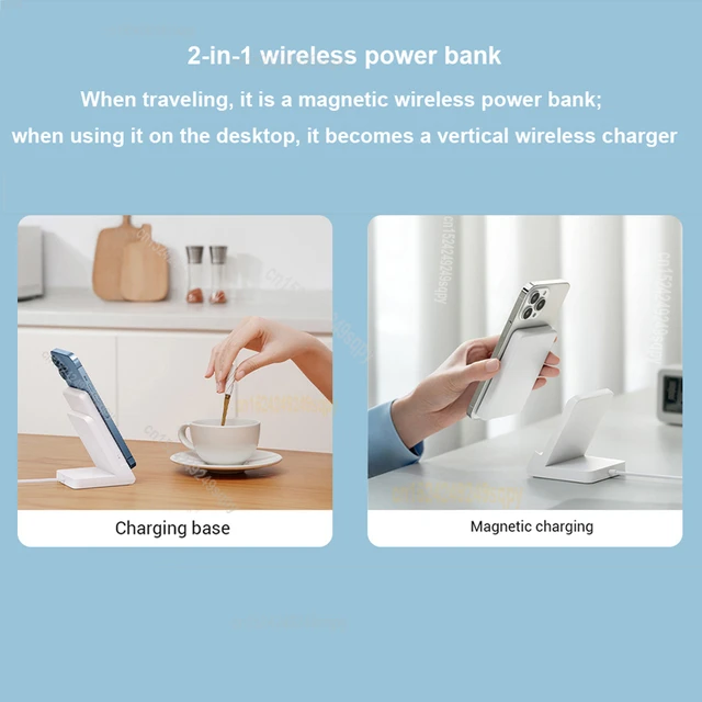 2-in-1 Power Bank with MagSafe