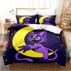 2024 Smiling Critters Bedding Set Single Twin Full Queen King Size Bed Set Adult Kid Bedroom Duvetcover Sets Anime Bed Sheet Set 5