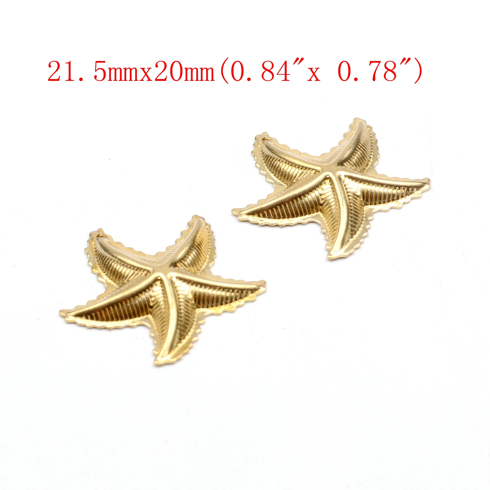 Gehämmerte Messing anhänger, sternförmige Steck verbinder, Befunde Zubehör für DIY Ohrringe Halskette Armband DIY Herstellung, Schmuck zubehör – Detail 3