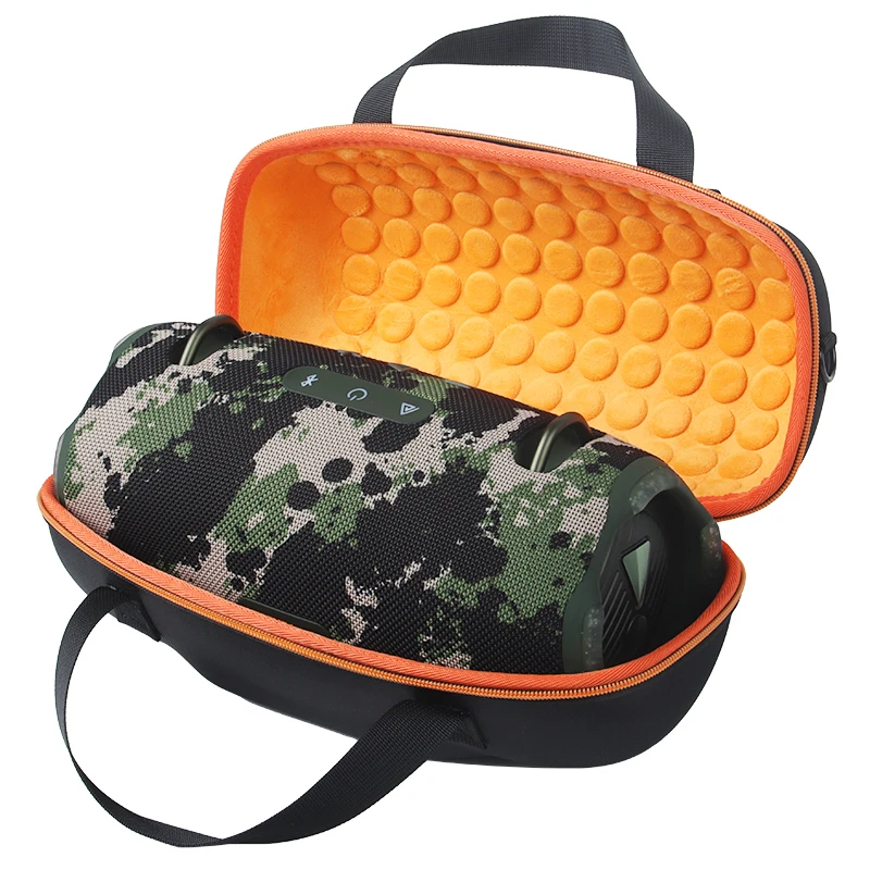 Draagtas voor JBL Xtreme 3 luidspreker, opbergtas beschermhoes draagbare organizer voor reizen gebruik met schouderriem, EVA harde hoes houder voor Xtreme 3, Zwart gevoerd., Modern design