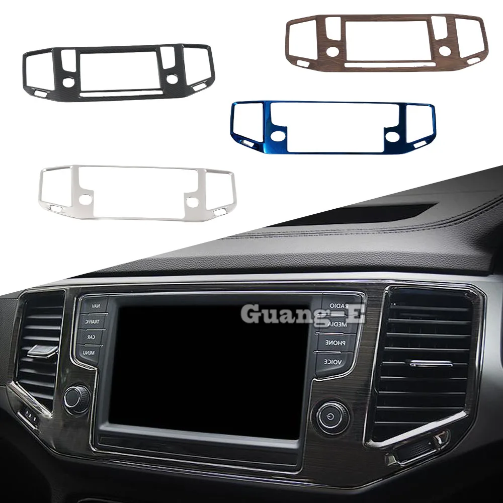 

For VW Volkswagen Teramont Atlas 2017 2018 2019 2020 Car Trim Button Switch Center Console Decoration Navigation Box