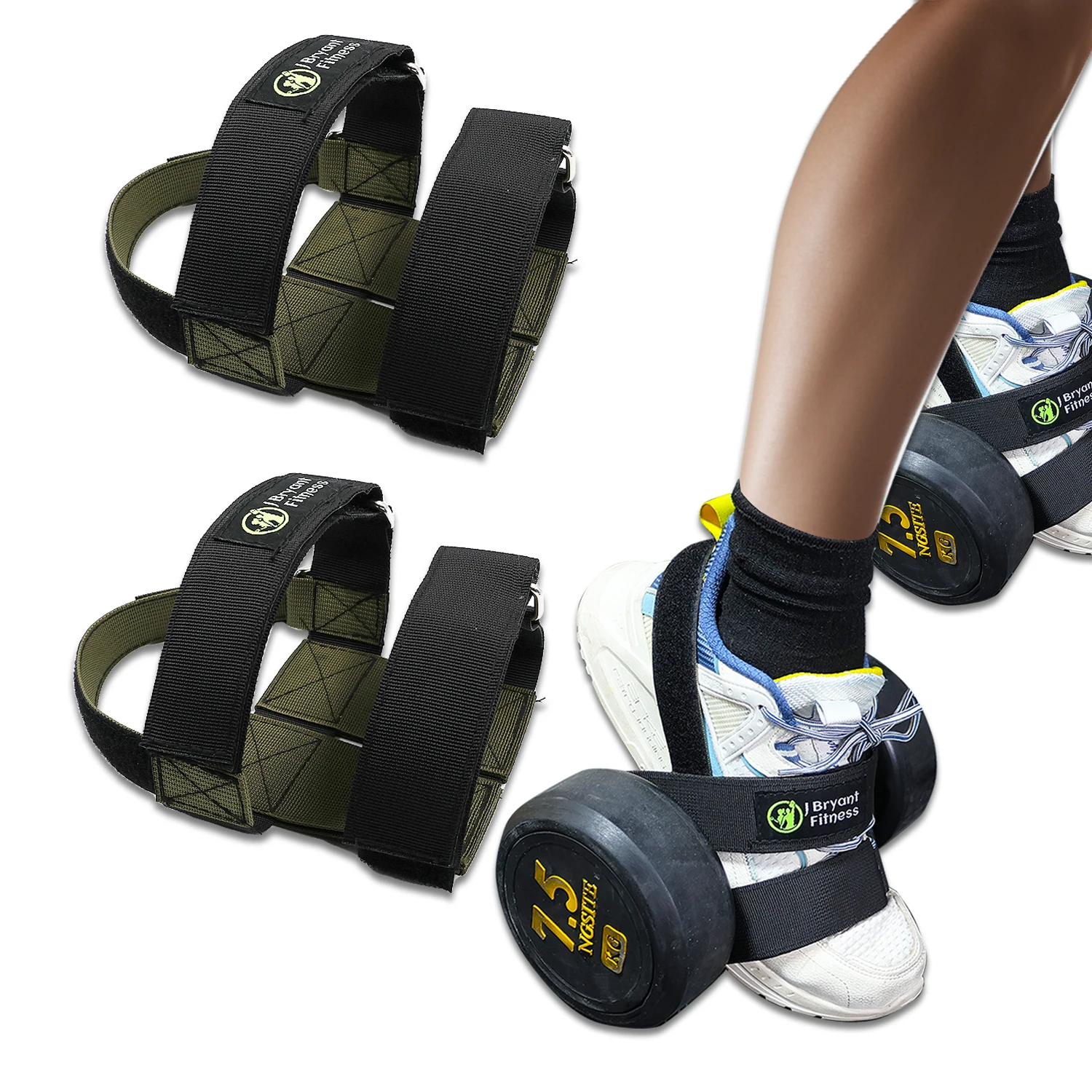Tibialis Trainer Dumbbell Foot Strap Adjustable Ankle Weights Strap Leg Muscles Strength Training Workout