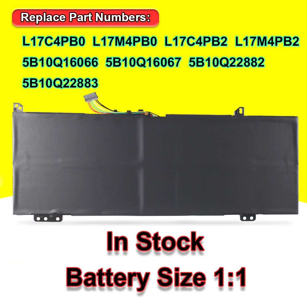 Bateria do Portátil para Lenovo ar de Xiaoxin 14arr 15arr Ideapad 530s 14ikb 15ikb Ioga 530 Flex L17m4pb0 L17c4pb2 7.68v 45wh - Imagem 5