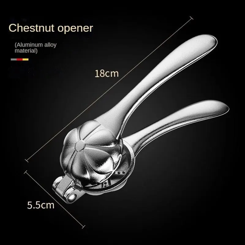 Nut Sheller Kitchen Tool Chestnut Clip Stainless Steel Shell Opener Nut Cracker Walnut Pliers Cutter