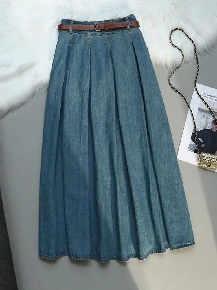 ★YOUTHBATH★Pleated denim skirt belt★正規品/韓国直送料込 S99e2f740b64e4ac1b8bf92bf80698