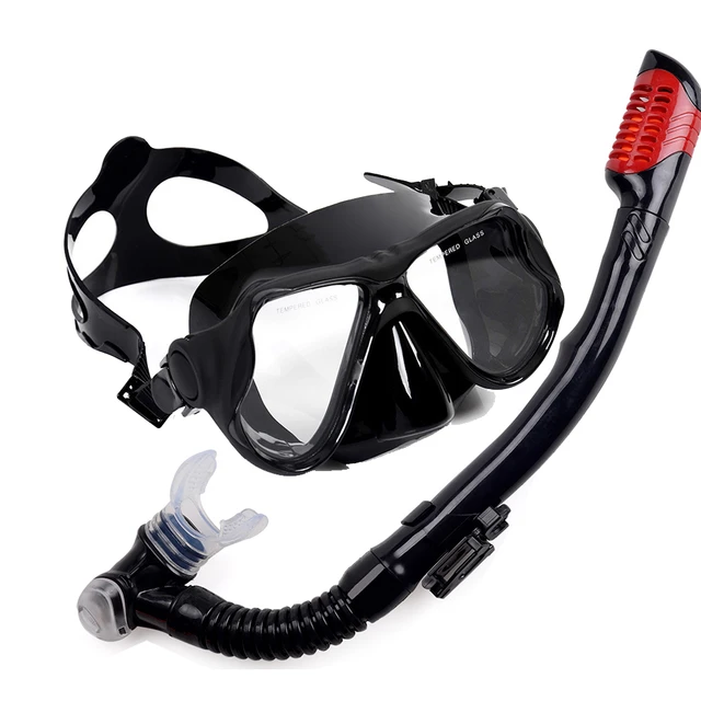 Masque de plongée myopie avec ensemble de compétitivité sicieuse, étanche  et anti-buée, lunettes de natation interdites pour la plongée en apnée  myopie,-1.5 à-6.0 - AliExpress
