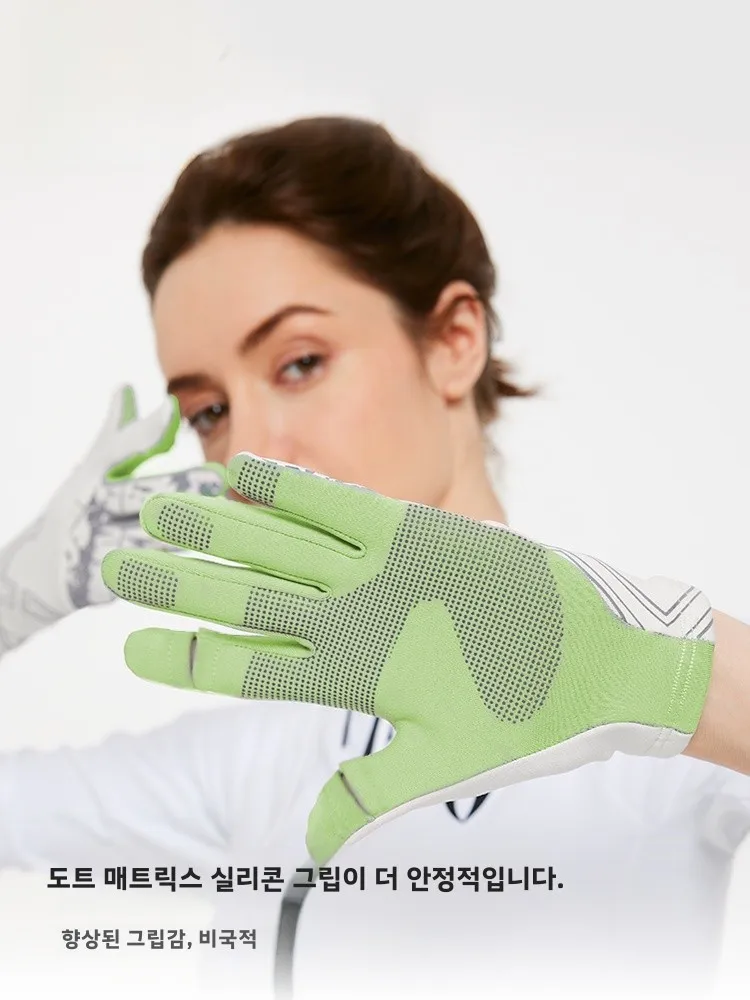 FlipBelt 레이싱 장갑 전문 러닝 장갑 남여 방풍 사이클링 장갑 마라톤 용 야간 조명 러닝 장갑