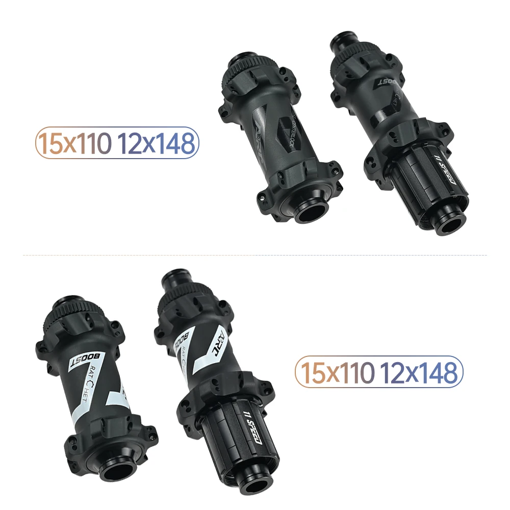 ARC MT051 6개 폴 28홀 MTB 허브 15x110 12x148 6개 디스크 볼트 브레이크 부스트 허브 자전거 허브 HG MS XD 8 9 10 11 12단