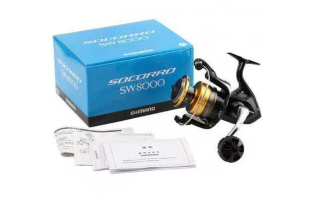 Socorro 5000F Saltwater Spinning Reel : : Sports & Outdoors