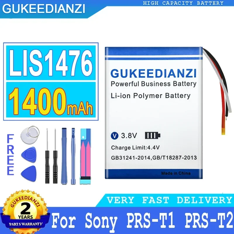 Batteria Gukeedianzi Per Batterie Sony 1-853-104-11 Muslimb (Sy6) Prs-T1 Prs-T2 Prs-T3E Prs-T3S, 1400Mah