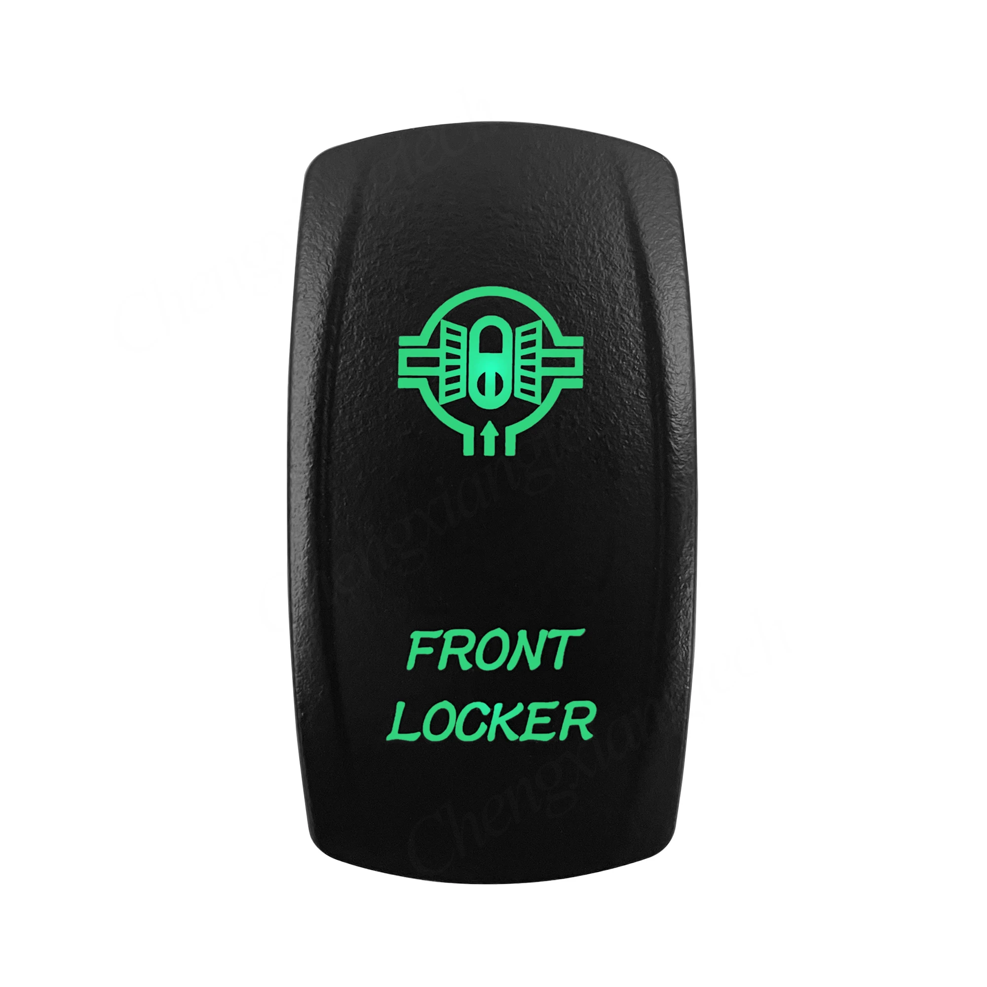 12V 20A Green Led Rocker Switch Front Locker 5Pin Spst On Off For Boat Car Carling Arb Narva Rav4 4Wd Hella Contura 4X4