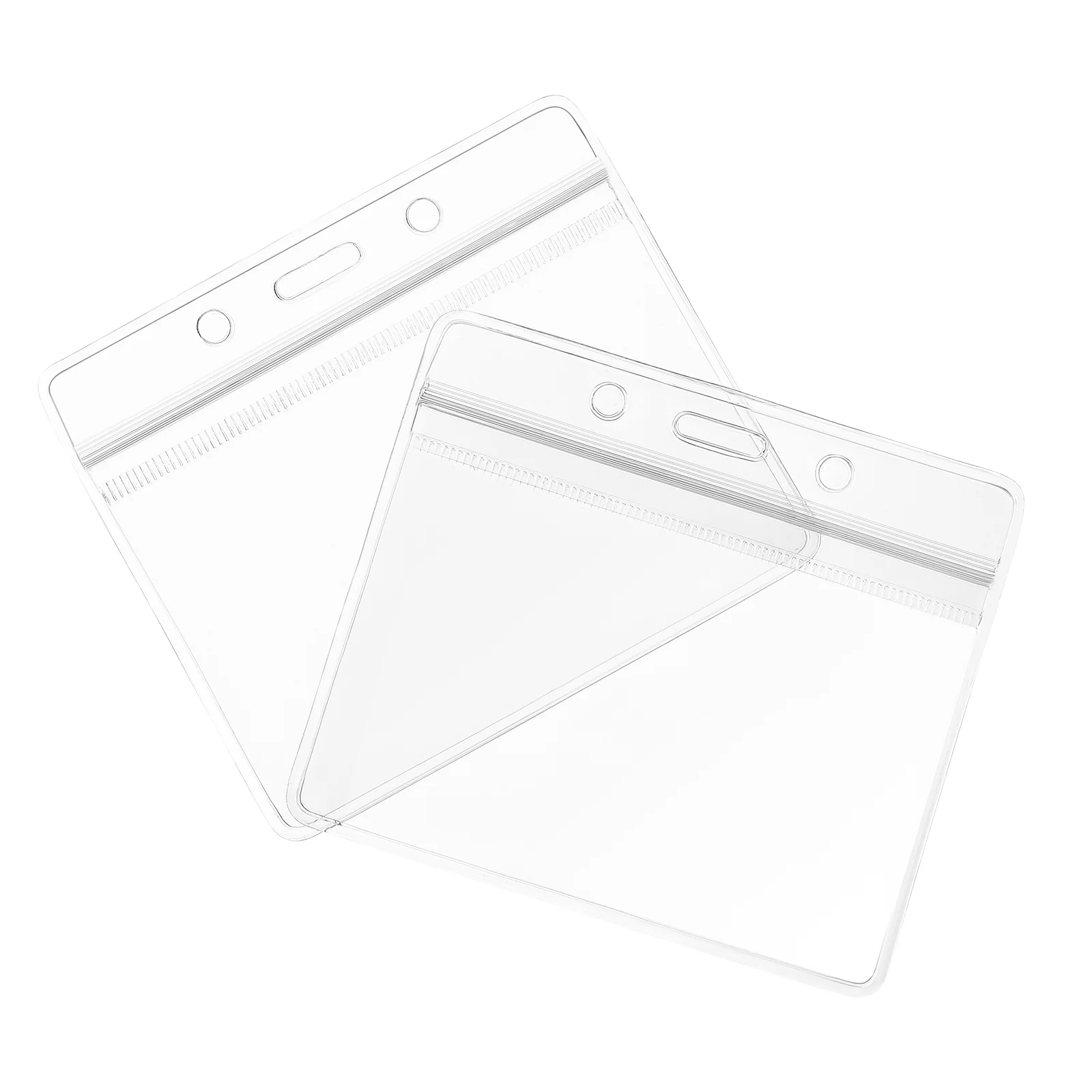 

100 шт., горизонтальные держатели для удостоверения личности