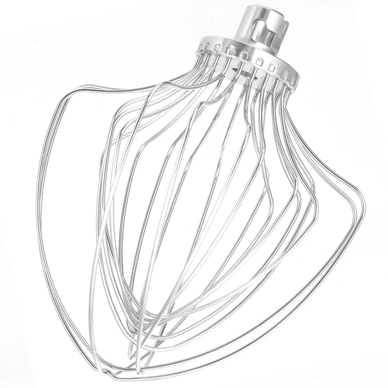 Wire Whip for 5K7EW Vertical Mixer, 7QT Mixer, Lifting Bowl, Mixing Head and Noodle Head, KN211WW