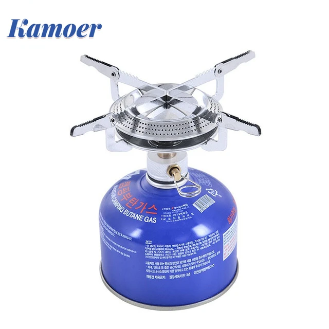 Kamoer Pan Head Tourist Burner Camping Gas Stove: Your Portable Outdoor Cooking Solution