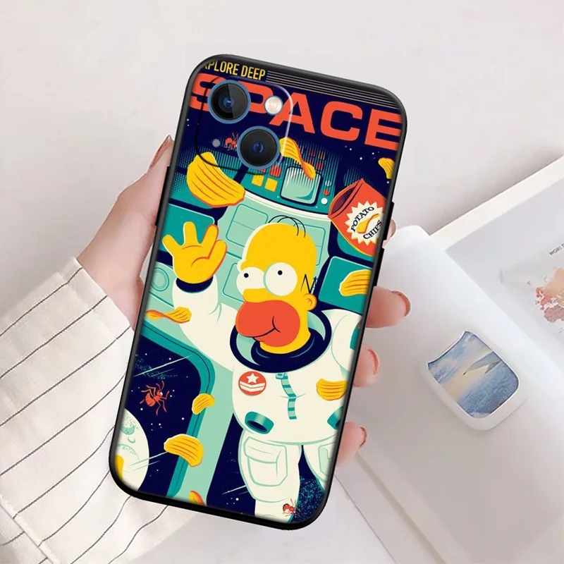 S-Simpsons-Art Custom Phone Case