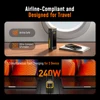 AOHI The Future Starship 240W 27,600mAh LED Display Power Bank with 3FT C-C Cable 4