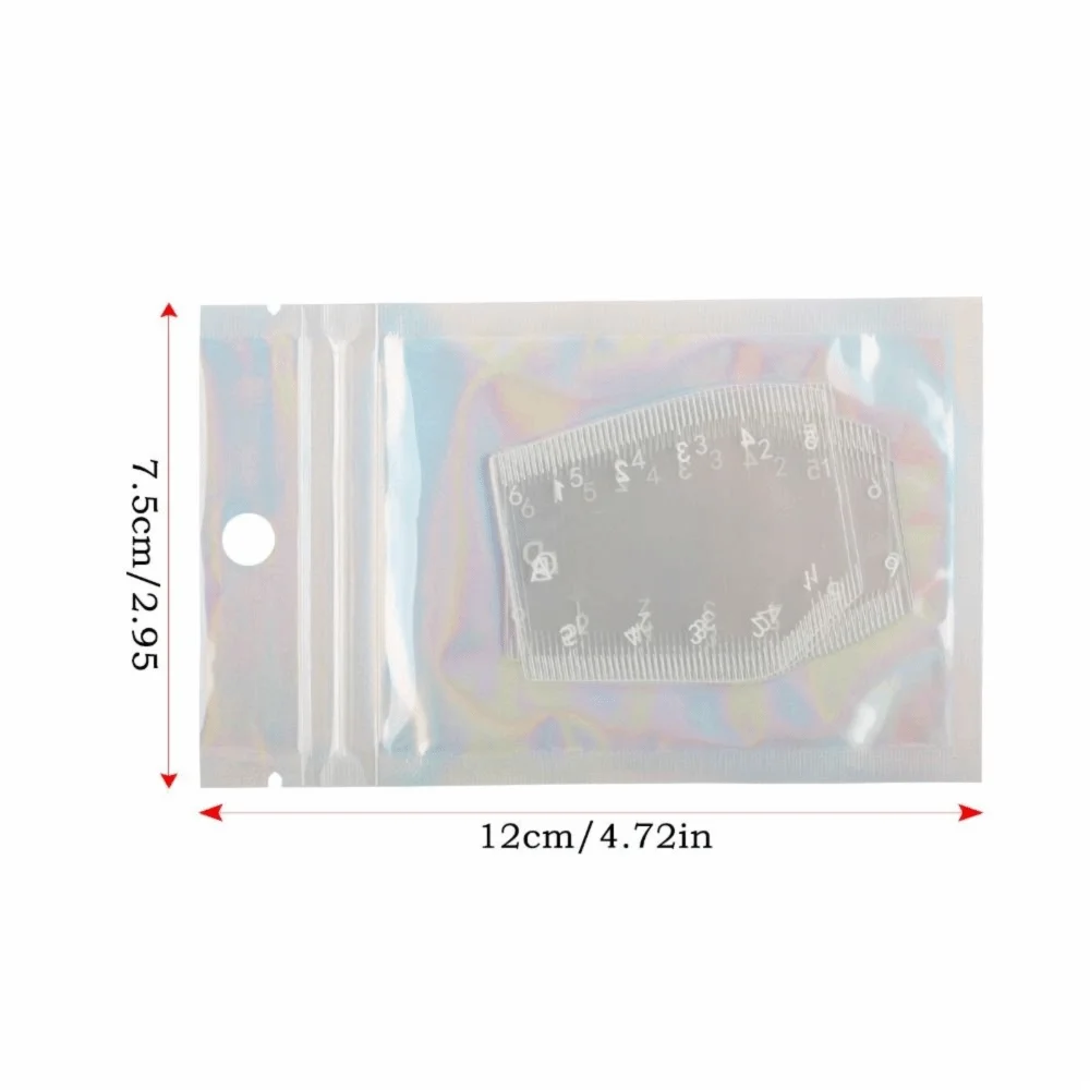 5Pcs Gifts Fast Drawing Eyebrow Desgin Ruler Reusable PVC Eyebrow Tattoo Mapping Ruler Shaping Thrushcross Cards Tattoo Supplies