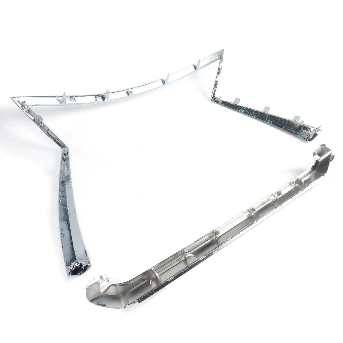 Frontstoßstangengrill für Lexus RX350 RX350L RX450h 2016 2017 2018 2019, vorderer oberer Kühlergrill, schwarzes Chromgehäuse, direkt ersetzen – Detail 13