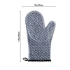 1-2Pcs Double Layer Oven Mitts Thicken Silicone Kitchen Gloves Non-Slip Oven Pot Holder Heat Resistant Baking Cooking BBQ Gloves 6