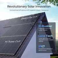 Renogy 200W ShadowFlux Panneau solaire anti-ombrage de type N Énergie solaire hors réseau pour camping-car, hangar, camping-car caravane et marine 2