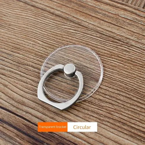 1/2pc. ​ Universal Mobile Phone Holder Stand Finger Ring Magnetic For cute Cell Smart Phone Transparent holder for iphone 12XS M - Image 15