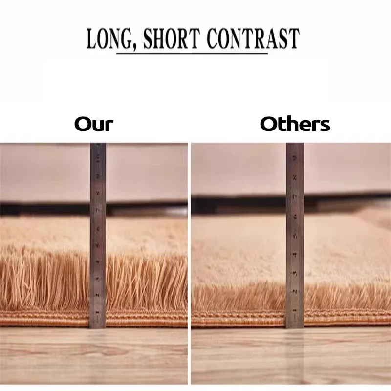 Gray Shaggy Area Rug 5