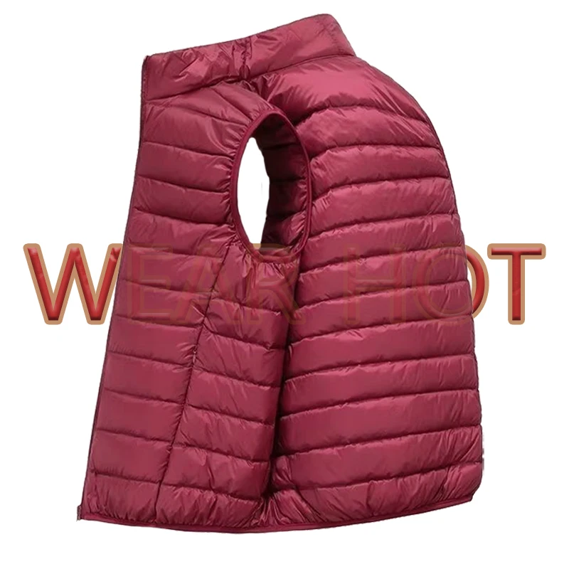 Animal Game Outdoor Autumn Men's Casual Vest Lightweight Sleeveless Jacket Full Zipper Outerwear Coats warm Vest with Pockets