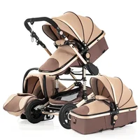 baby stroller 3in1 Luxury High Landscape baby pram portable baby pushchair multifunctional Newborn Carriage double faced