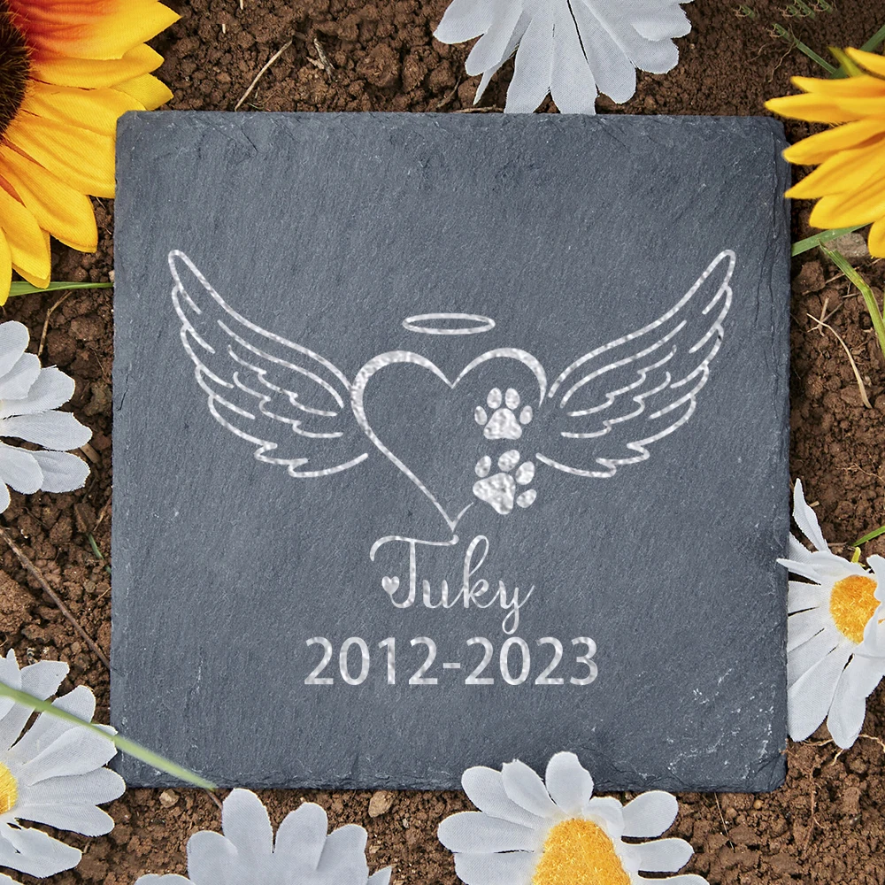 Personalized Pet Memorial Stone Plaque 6