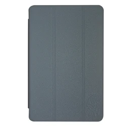 Premium Flip Book Cover with TPU Soft Back for Iplay 80 mini ultra (Gray)