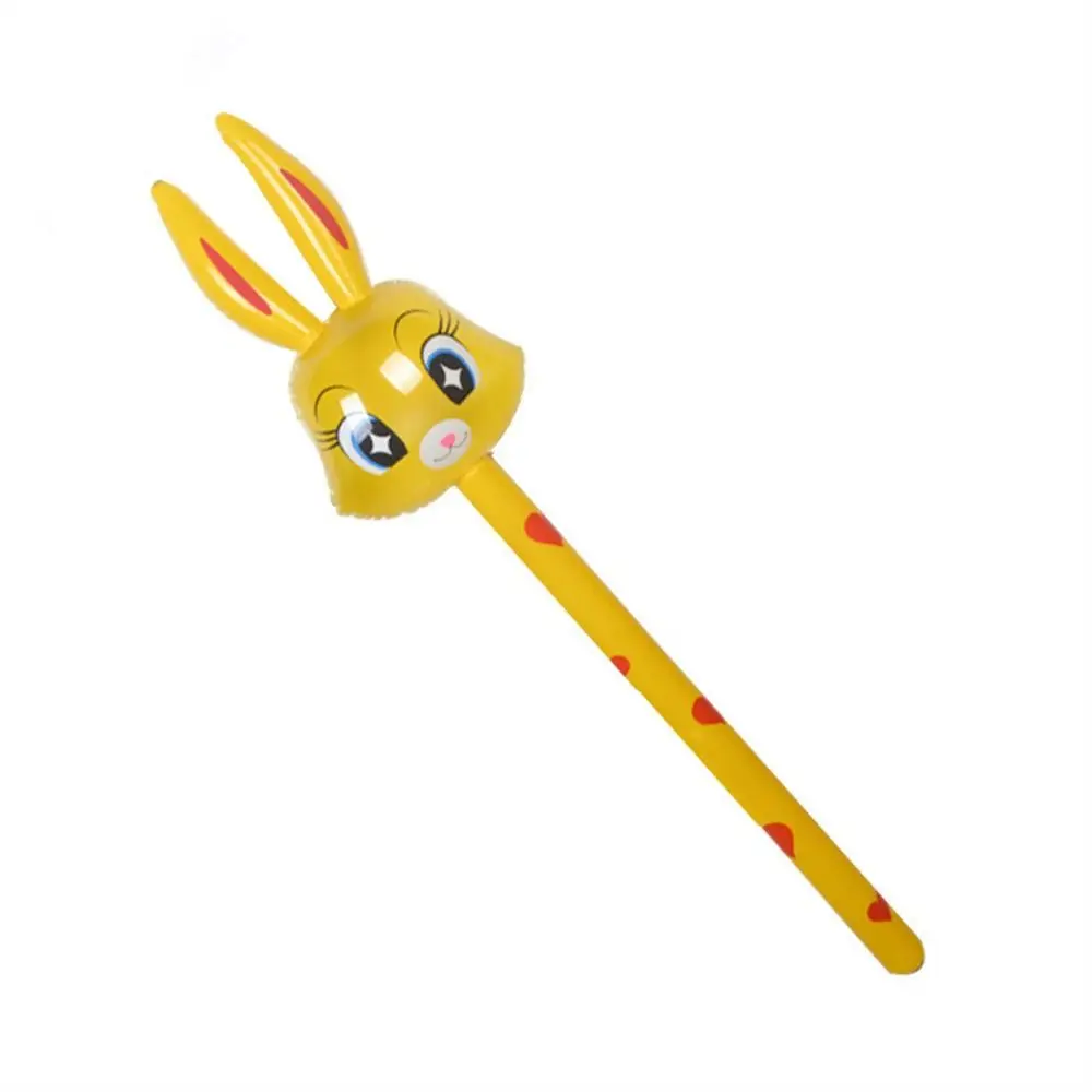 with Sound Inflatable Animals Stick Jungle Safari Balloon Sticks Inflatable Hammer Sticks Blow Up Giraffe Elephant 4