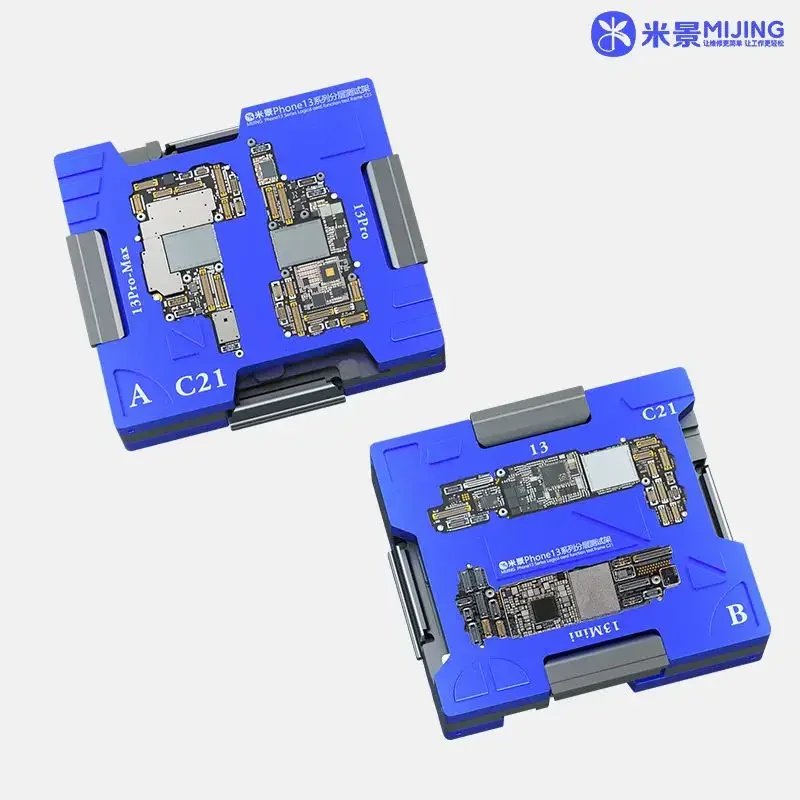 MiJing C21 마더보드 미들 레이어 테스터 플랫폼, 아이폰 13 13 미니 13 프로 13 프로 맥스 로직 보드, 하단 미들 프레임 수리
