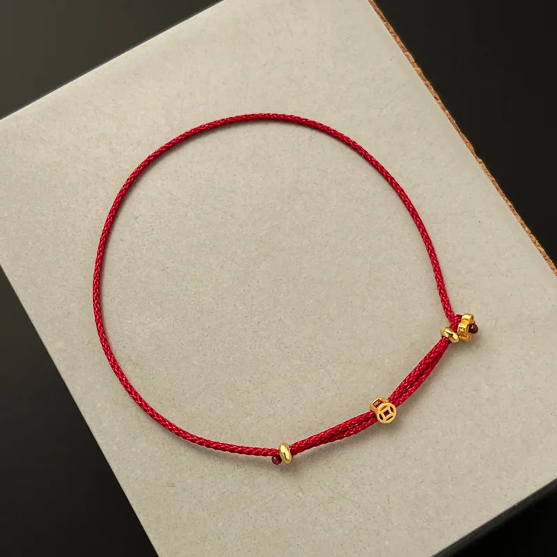 قابل للتعديل 22 سنتيمتر 925 الفضة حبل أساور النساء...