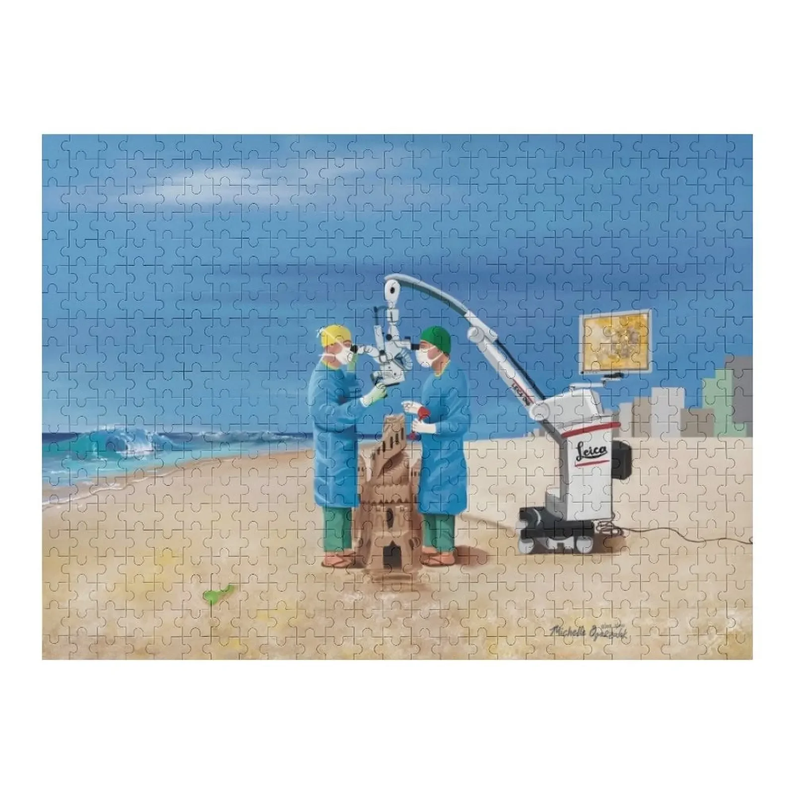 Surgical Vacation Jigsaw Puzzle Iq Scale Motors Puzzle