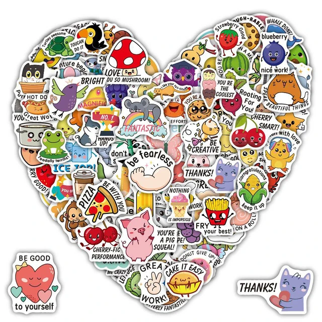 10/25/50pcs Fun Teacher Stickers for Kids Reward Punny Motivational Sticker  Positive Pun Teacher Supplies Stickers - AliExpress