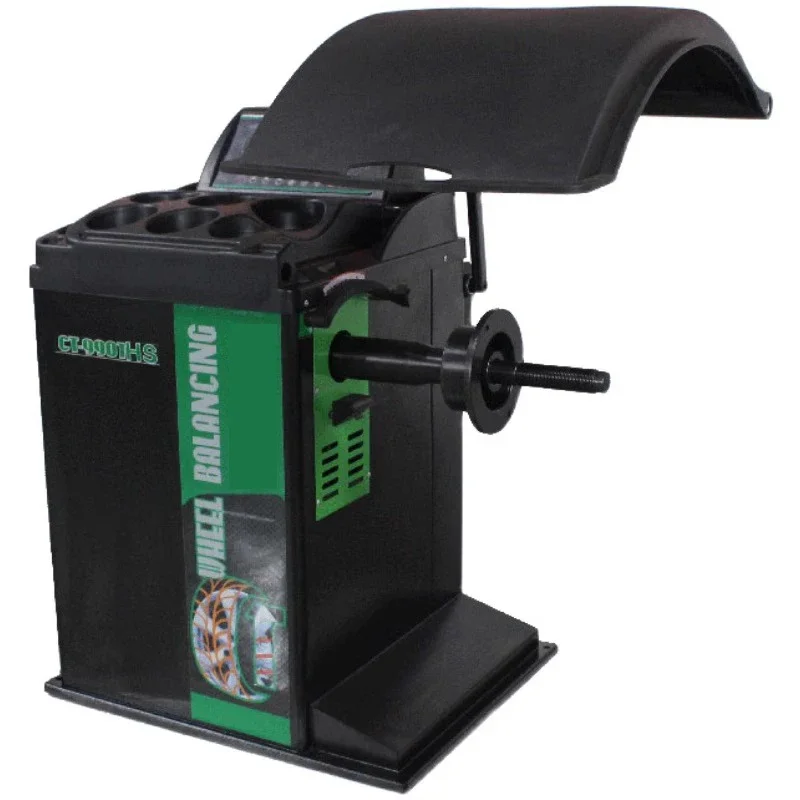 CT9901HS Fully Automatic Tire Balancing Machine Dynamic Balancing Instrument Infrared Automatic Point Findin, Braking