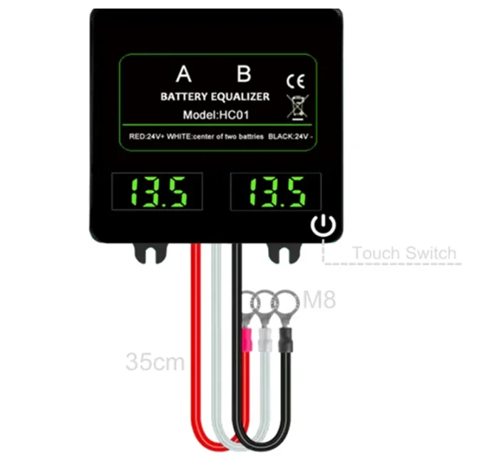 12V Lead Acid Battery Cell balancer for 24V 36V 48V System equalizer Solar Charg