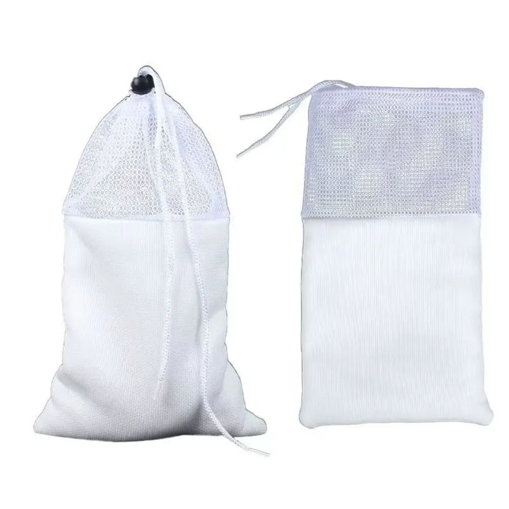 Washable Anti Overflow Aquarium Filter Bags High Density Plastic