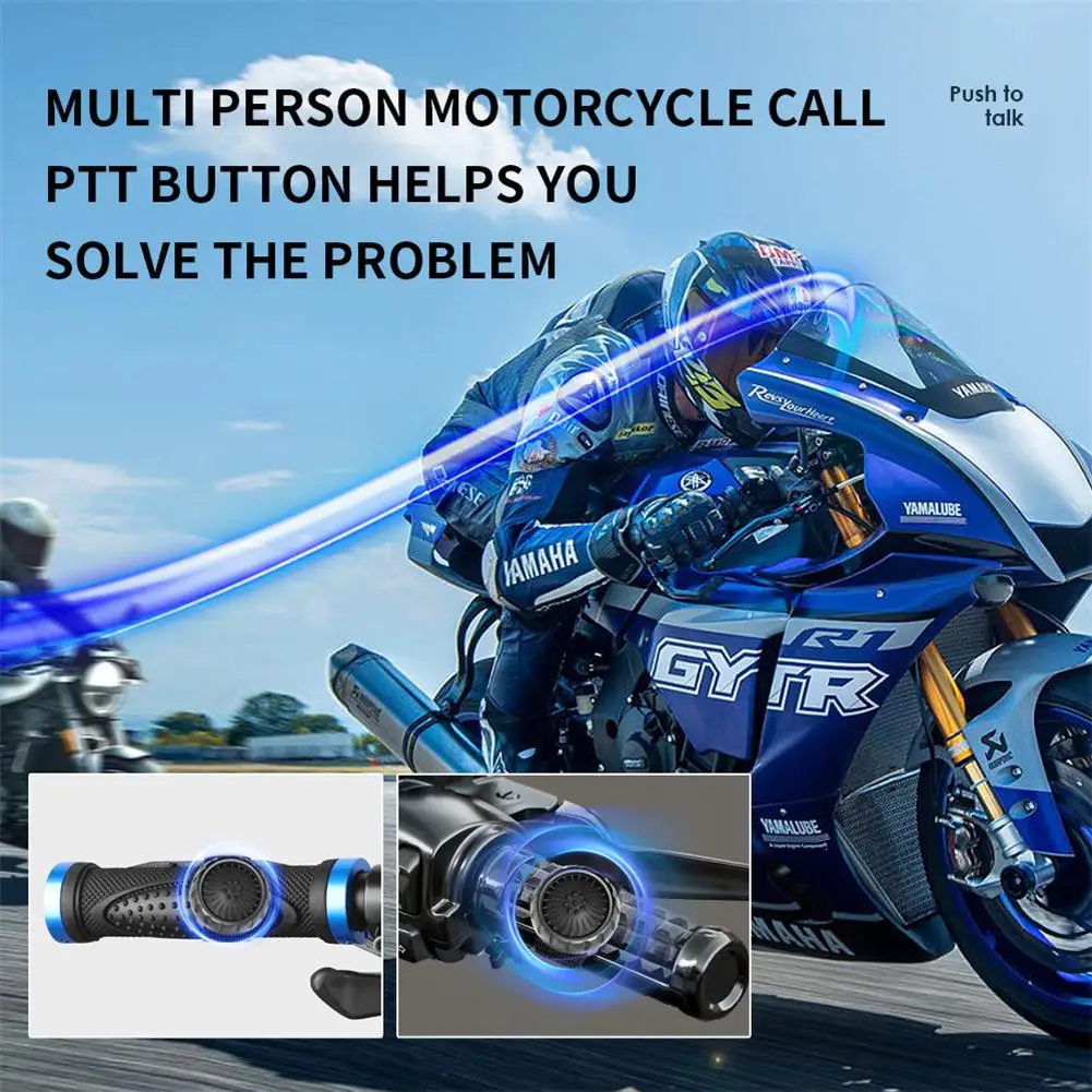 For Zello Voice Intercom Wireless PTT Button Switch Controller Bluetooth-compatible Button No Battery For Motorcycles Bicycles 2 way radio accessories ptt shoulder speaker microphone