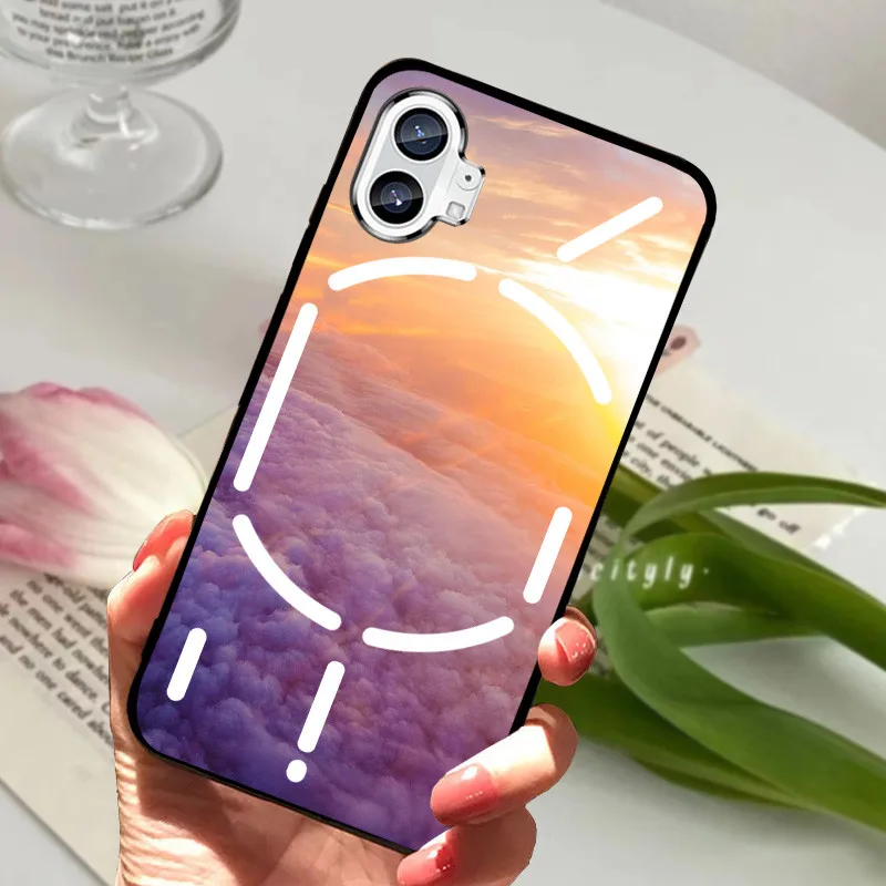 Shockproof Black Bumper Back Phone Case