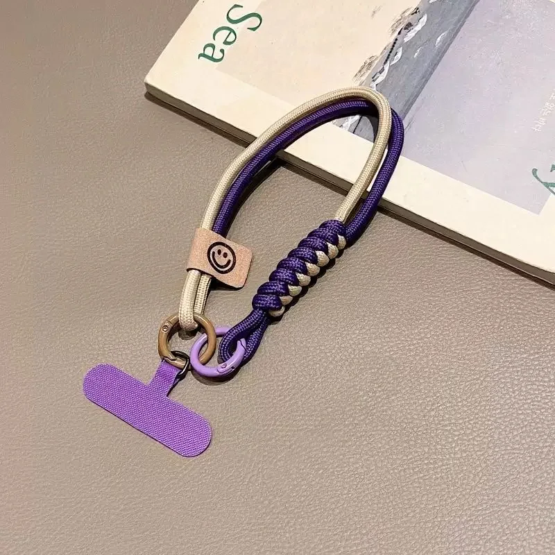 Luxury Braided Wrist Phone Lanyard - Hand-held Pendant with Anti-fall Multifunctional Design