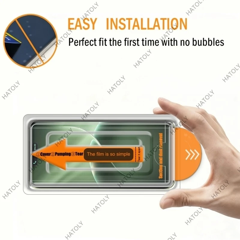 Premium Dustproof Tempered Glass Screen Protector