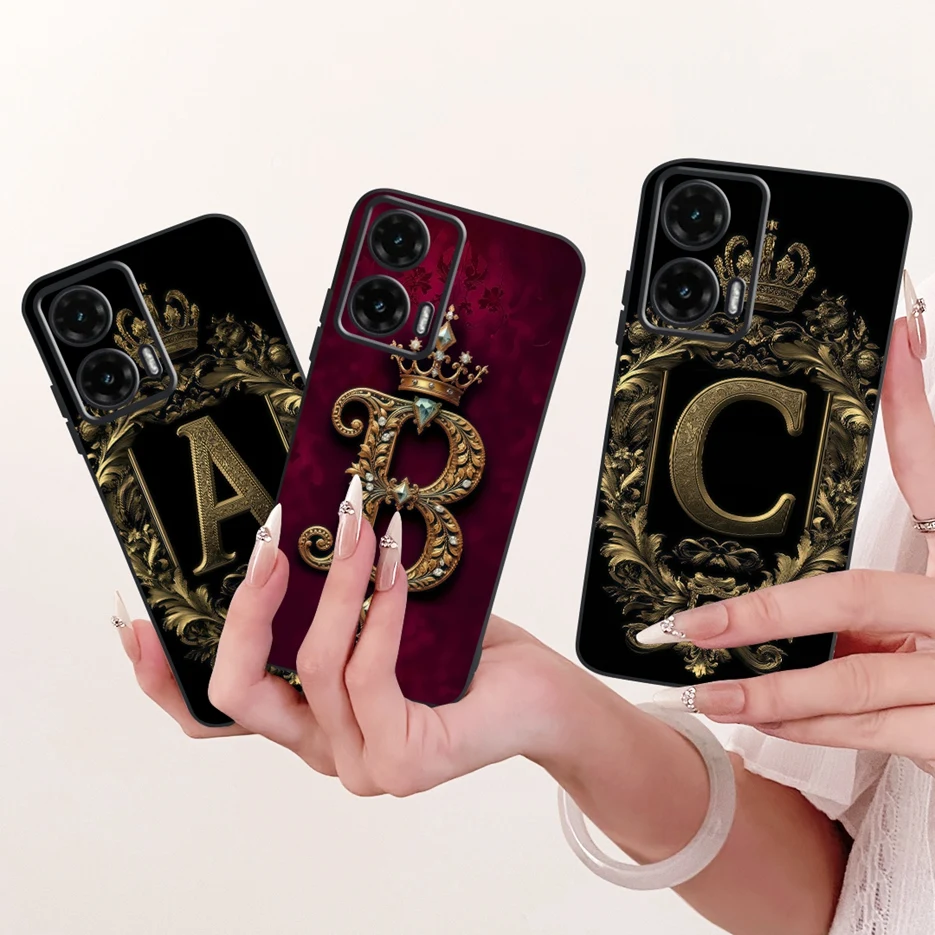 Cute Letters Soft TPU Phone Case