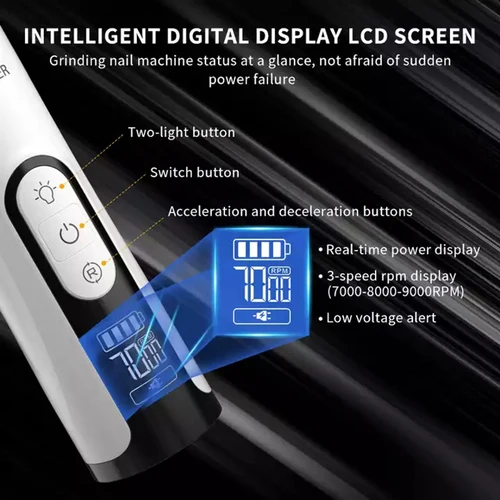 LED 라이트와 전기 애완 동물 손톱 그라인더, 고양이 개 손톱 가위 USB 충전식 발 손톱 커터 애완 동물 미용 트리머 용품 3