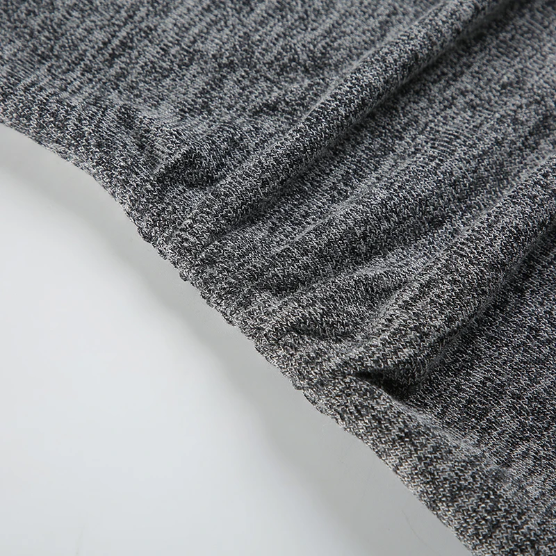 Women Long Sleeve Knitted Top Backless Lace-up Fashion Korean Side Split Fitted Tee Shirt Autumn Outfits Streetwear